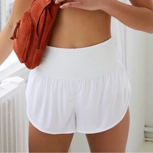 Free People Movement Game Time Hi Rise Shorts Women’s Small White